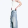 Astro Mid Rise Loose Baggy Unisex Jeans – Kimberley Blue – Light Blue