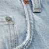 Astro Mid Rise Loose Baggy Unisex Jeans – Kimberley Blue – Light Blue
