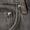 Astro Mid Rise Loose Baggy Unisex Jeans – Mine Grey