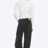 Astro Mid Rise Loose Baggy Unisex Jeans – Tuned Black – Black