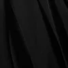 Asymmetric Wide Leg Suiting Trousers – Black
