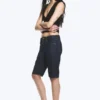 Atom Low Rise Regular Knee-Length Denim Shorts – Blue Rinse – Dark Blue
