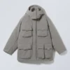 Attila Padded Parka – Dusty Khaki
