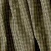 Balloon Mini Cotton Skirt – Checked Khaki Green
