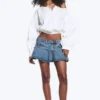 Balloon Sleeve Blouse – Dusty White