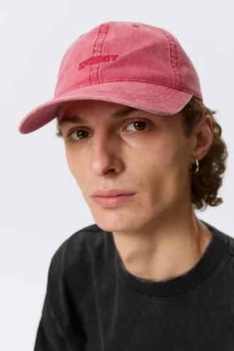 Baseball Cap – Washed Red – Energy