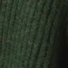 Bea Zip Cardigan – Dark Green