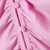 Belle B Ruched V-Neck Cardigan – Pink