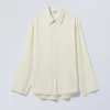 Blend Drapy Seersucker Shirt – Light Mole
