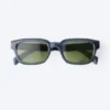 Bold Rectangular Frame Unisex Sunglasses – Dusty Light Grey