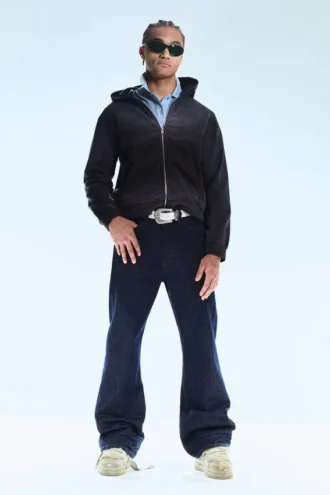 Boo Bootleg Low Rise Regular Bootcut Jeans – Blue Rinse – Dark Blue | Cheap Monday Gb