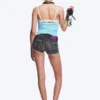 Booty Bei Low Rise Mini Denim Shorts – Black Moon – Grey | Cheap Monday Gb
