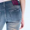 Booty Bei Low Rise Skinny Bootcut Jeans – Angel Blue – Medium Blue | Cheap Monday Gb