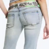 Booty Bei Low Rise Skinny Bootcut Jeans – Light Blue | Cheap Monday Gb