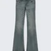 Booty Bei Low Rise Skinny Bootcut Jeans – Puddly Blue | Cheap Monday Gb