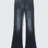 Booty Bei Low Rise Skinny Bootcut Jeans – Star Blue – Dark Blue | Cheap Monday Gb