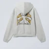 Boxy Graphic Zip Hoodie – Athletic Excel Man