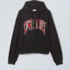 Boxy Graphic Zip Hoodie – Eternity