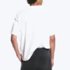 Boxy Printed Graphic T-Shirt – White – Face Off