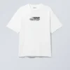 Boxy Printed Graphic T-Shirt – White – World Cup 99