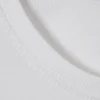 Boxy Slim Fit Ribbed T-Shirt – White