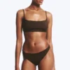 Brazilian Bikini Bottoms – Dark Brown