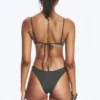 Brazilian Mini Bikini Bottom – Dark Grey