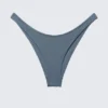 Brazilian Mini Bikini Bottom – Dusty Blue – Shimmer