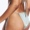 Brazilian Tie Bikini Bottom – Dusty Light Grey