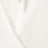 Buttoned Wrap-Effect Wool-Blend Cardigan – White