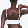 Cat Soft Bralette – White
