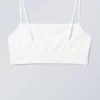 Cat Soft Bralette – White