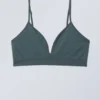Cat Soft Triangle Bra – Teal