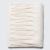 Chunky Fringed Scarf – White