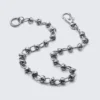 Chunky Knotted Link Trouser Chain – Silver