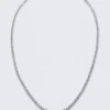 Classic Chain Necklace – Silver-Coloured