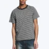 Classic Fit T-Shirt – Striped Grey