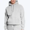 Classic Hoodie – Light Dusty Grey Melange