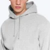 Classic Hoodie – Light Dusty Grey Melange
