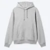 Classic Hoodie – Light Dusty Grey Melange
