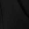 Classic Ribbed Tank Top – Black