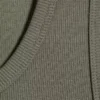Classic Ribbed Tank Top – Light Dusty Khaki Green