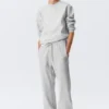 Classic Sweatpants – Grey Melange