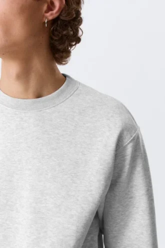 Classic Sweatshirt – Grey Melange