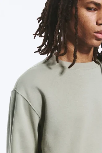 Classic Sweatshirt – Light Dusty Khaki Green