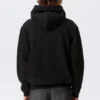 Classic Zip Hoodie – Black