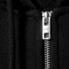 Classic Zip Hoodie – Black