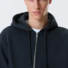 Classic Zip Hoodie – Navy Blue