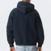 Classic Zip Hoodie – Navy Blue