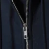 Classic Zip Hoodie – Navy Blue